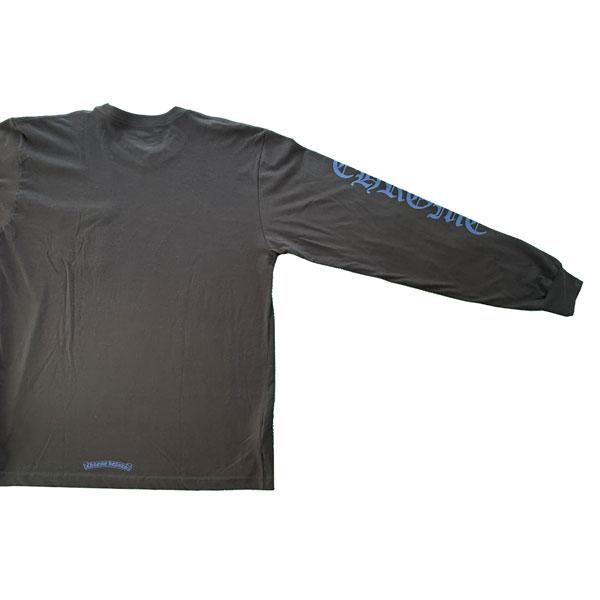 【中古品】Chrome Hearts Neck Logo 長袖 Tシャツ CHROME HEARTS クロムハーツ Neck Logo ネックロゴ アーム