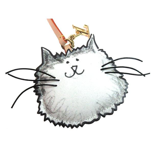 ≪新品≫ルイヴィトン バッグ チャーム LV キャット M02944 猫