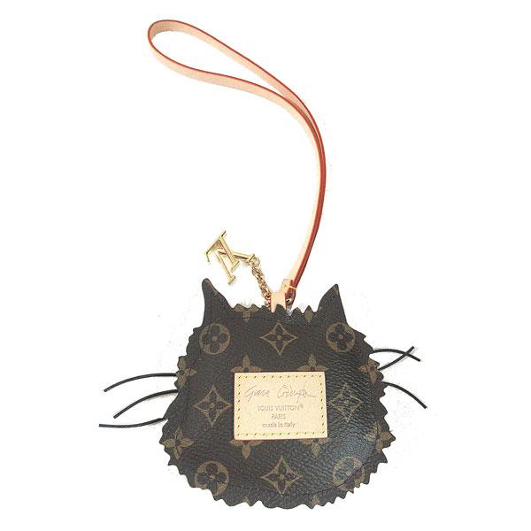 ≪新品≫ルイヴィトン バッグ チャーム LV キャット M02944 猫