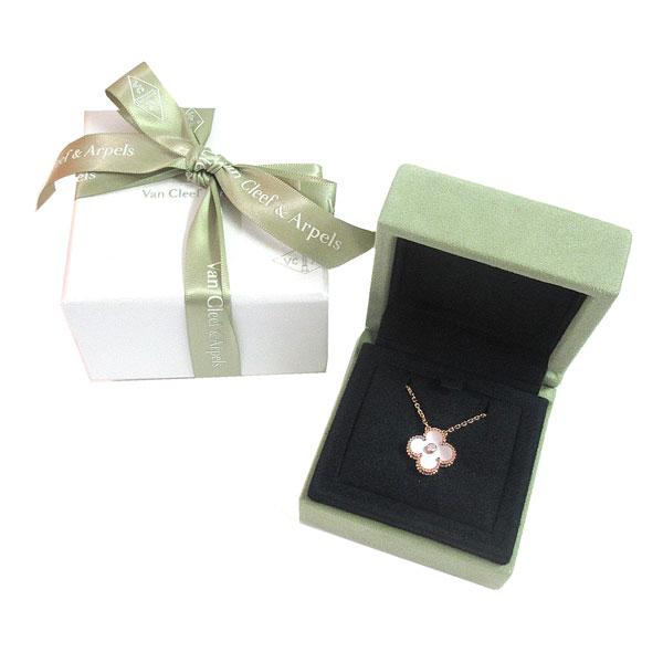 【ほぼ未使用】ヴァンクリーフ&アーペル　アルハンブラマザーオブパールネックレス アルハンブラ ≪新品≫ヴァンクリーフ＆アーペル ホリデー 2025年限定