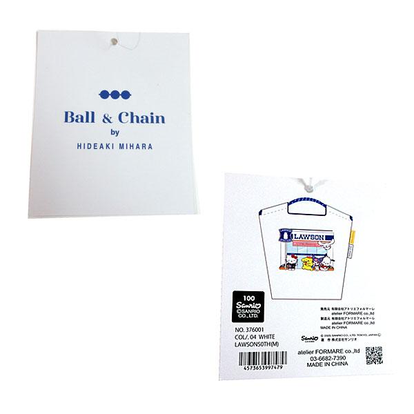正規品新品未使用ボールアンドチェーン　LAWSON kitty ホワイトMサイズ Ball＆Chain（ボールアンドチェーン） ≪ 新品 ≫ボールアンドチェーン