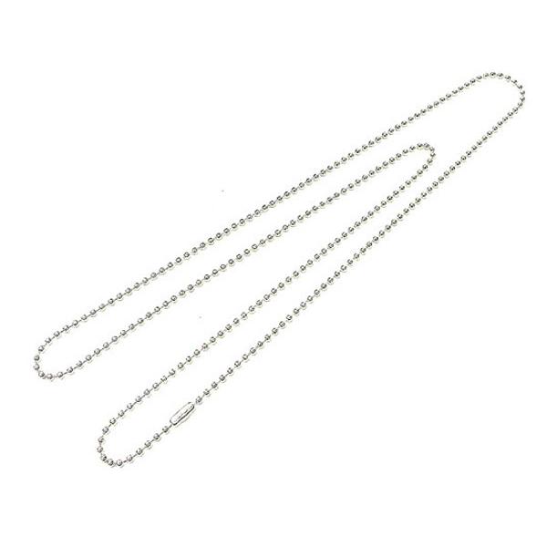 ≪ 新品 ≫  クロムハーツ ボールチェーン ネックレス スターリング シルバーの画像