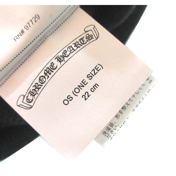 ≪ 新品 ≫ CHROME HEARTS クロムハーツ CHロゴ ワッチキャップ ニット帽 ブラック 黒 ビーニーの画像