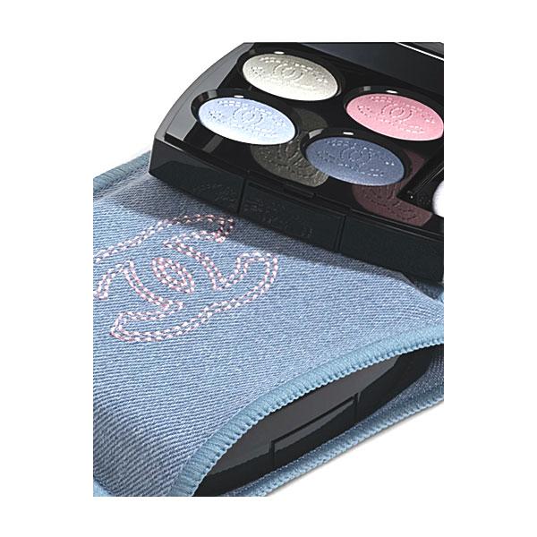 新品未使用　正規品　CHANEL アイシャドウパレット 限定　デニム CHANEL（シャネル） アイシャドウ ポーチ レ キャトル オンブル 限定
