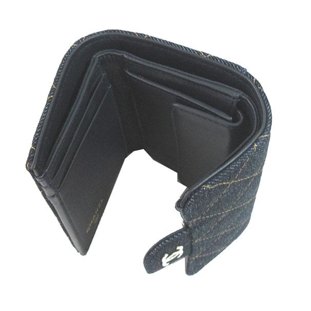 CHANEL（シャネル） ≪新品≫シャネル スモールウォレット デニム 三