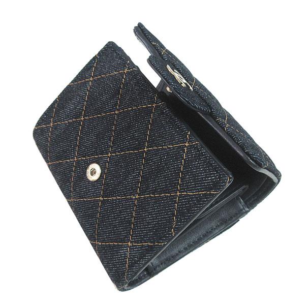 CHANEL（シャネル） ≪新品≫シャネル スモールウォレット デニム 三