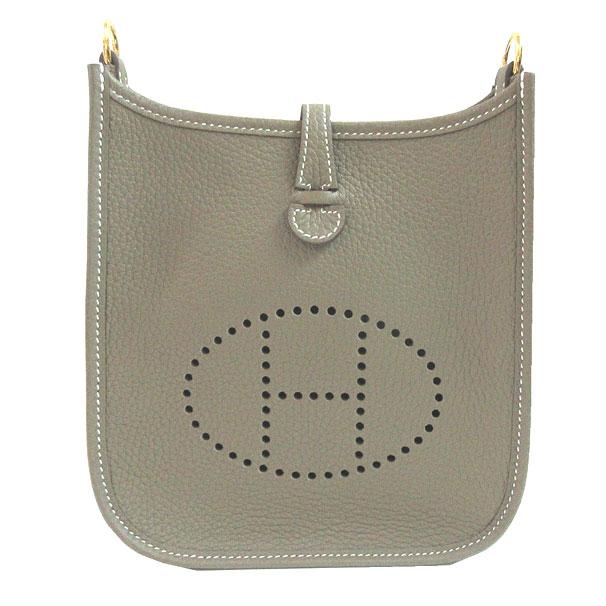 美品☆HERMES エヴリン ミニ 16 TPM エトゥープ シルバー金具 HERMES（エルメス） 【美品】エルメス エブリン ミニ 16 TPM トリヨン