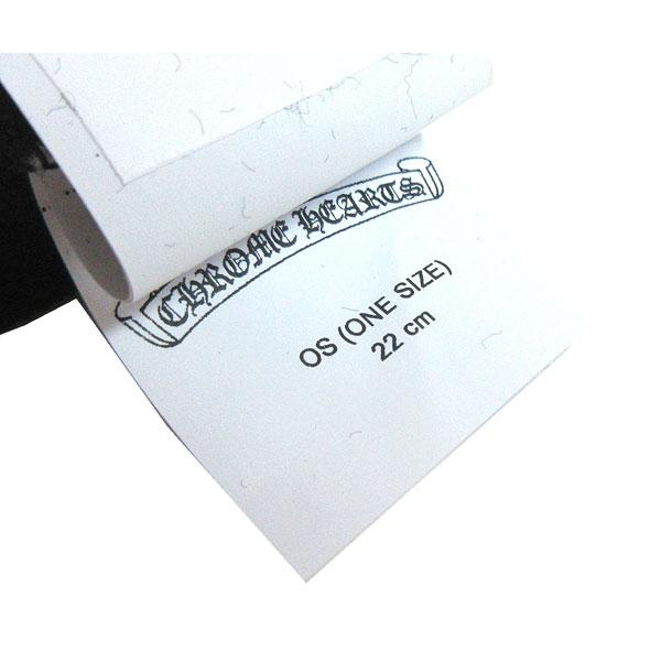 《新品》CHROMEHEARTS クロムハーツ フロントロゴ ワッチキャップ ニット帽 ブラック 黒 ビーニーの画像