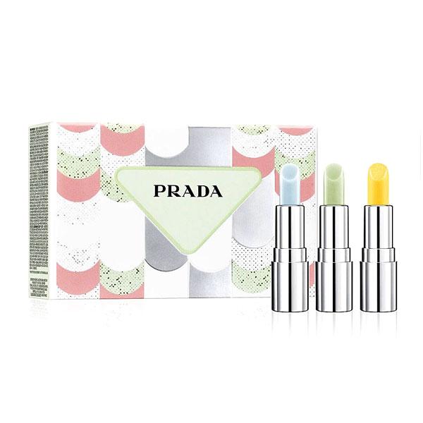 PRADA リップバーム ミニ ハンドクリーム PRADA（プラダ） ≪新品≫プラダ バーム ミニ セット リップクリーム