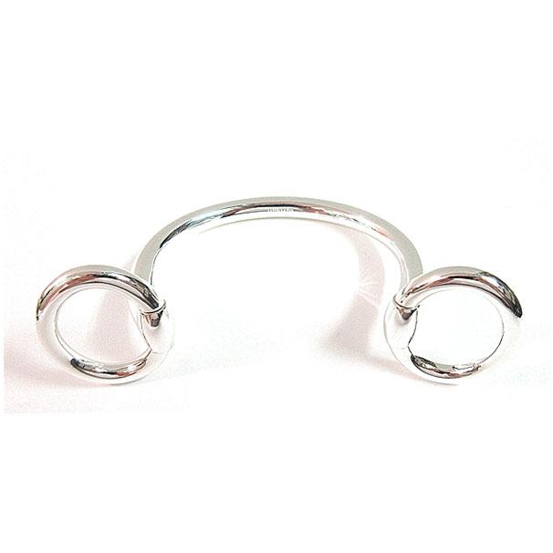 エルメス　バングル 新品 》エルメス ブレスレット ノジカ PM シルバー製 バングル