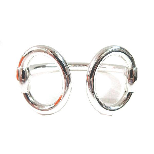 新品 》エルメス ブレスレット ノジカ PM シルバー製 バングル