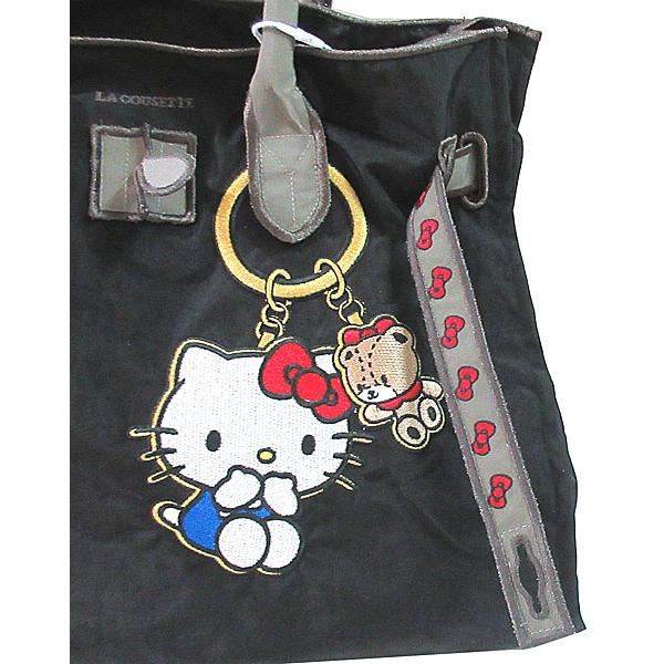 ≪ 新品 ≫ LA COUSETTE ラクゼット ハローキティ キーリング デザイン