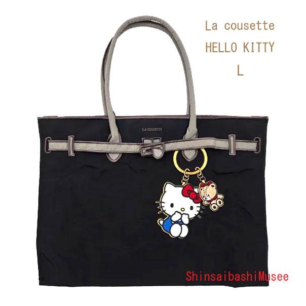 LA　COUSETTE　ラクゼット　キティ　新品　ブラック ≪ 新品 ≫ LA COUSETTE ラクゼット ハローキティ キーリング デザイン