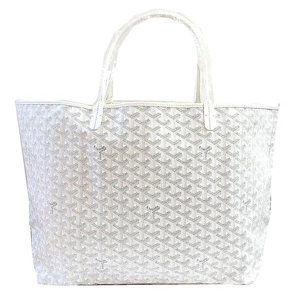 ≪ 新品 ≫ GOYARD ゴヤールサンルイ GM 白 ホワイト トート バッグ ST