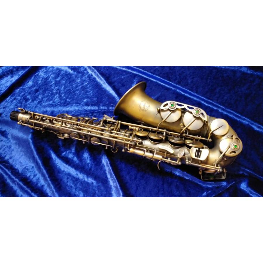高質 Cadeson アルトサックス カドソン A-900BN W SE High F#キーレス