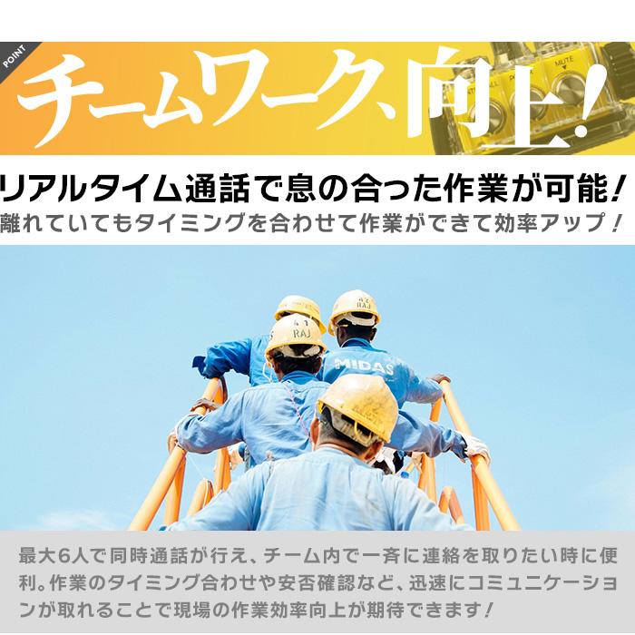 Bb TALKIN (ビービートーキン) Bbt-CS2 建設Aセット BBT-CS2-ASET-2PCS 2セットの画像