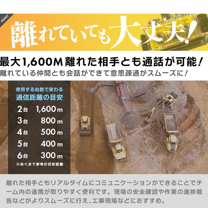 Bb TALKIN (ビービートーキン) Bbt-CS2 建設Aセット BBT-CS2-ASET-2PCS 2セットの画像