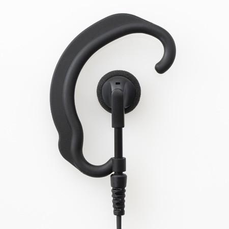 ウェッジトーキー ICOM イヤホンマイク L型2ピン   WED-EPM-SL  10個セット トランシーバー インカムマイク 【ANALYZER】