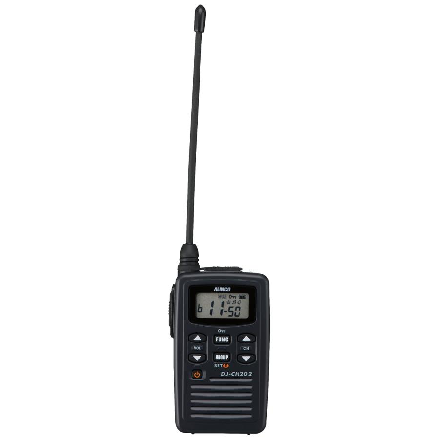 アルインコ DJ-CH202L 特定小電力トランシーバー ロングアンテナ 3台 NP-22A イヤホンマイク 3個 セット_1