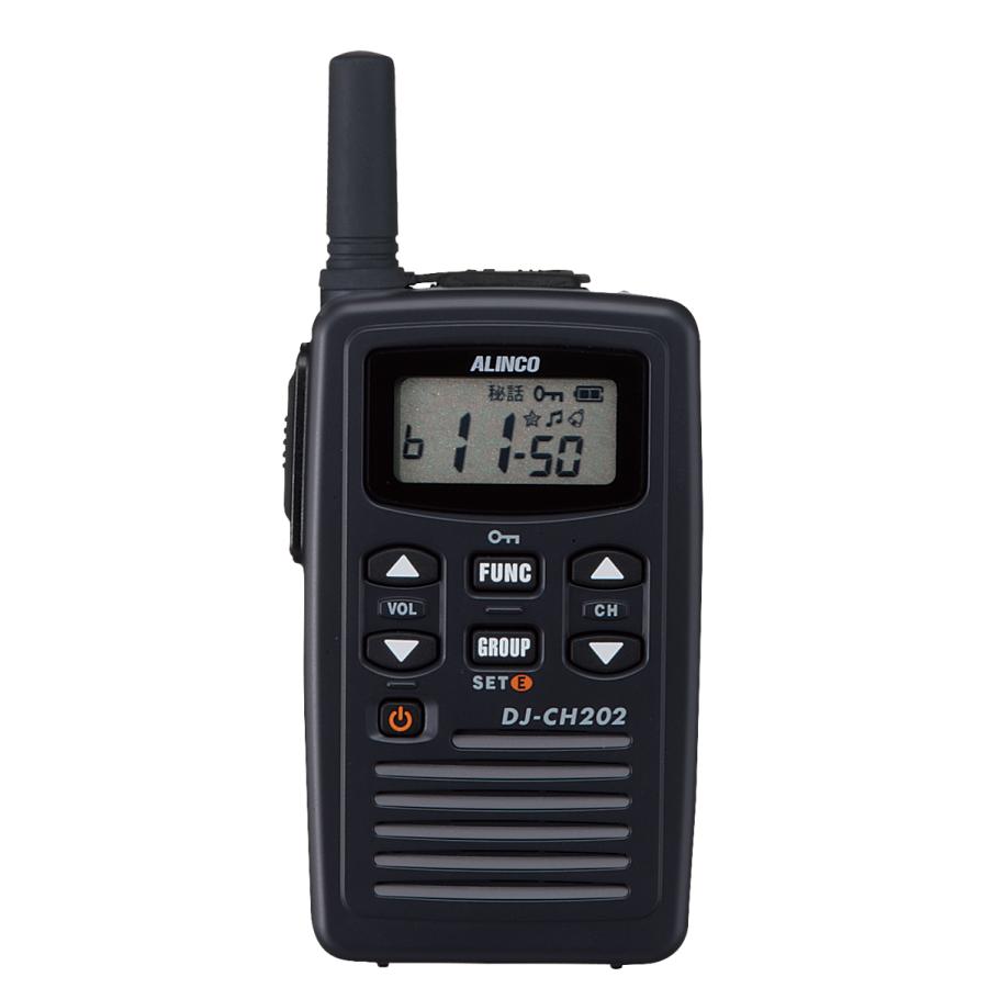 アルインコ DJ-CH202S 特定小電力トランシーバー 2台セット ショートアンテナ 無線機_1