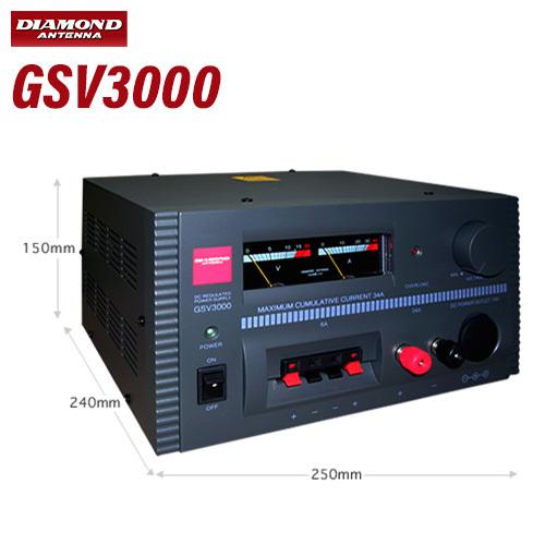 第一電波工業 GSV3000 ダイヤモンド リニアシリーズ型直流安定化電源