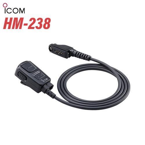 ICOM（アイコム） ICOM HM-238 サブチャンネルPTT機能対応タイピン型