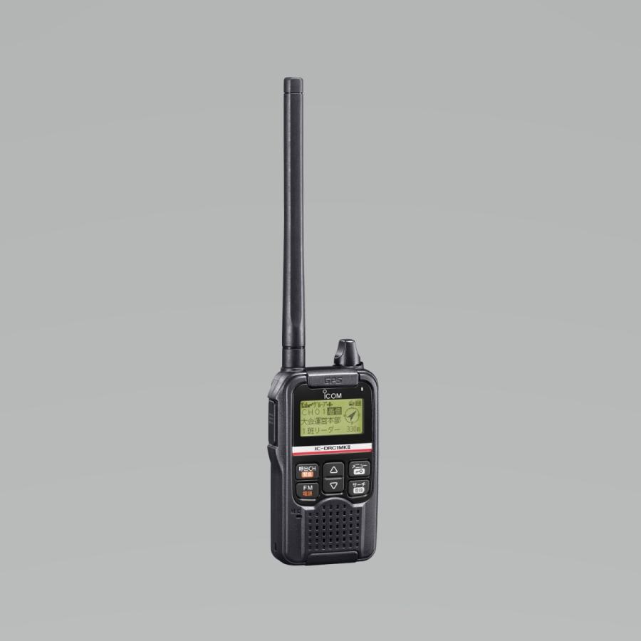 無線機 ICOM IC-DRC1MKII デジタル小電力コミュニティ無線 + HM-186LS 小型スピーカーマイクロホン(2ピンスリムL型コネクター)｜musenkeikaku｜03