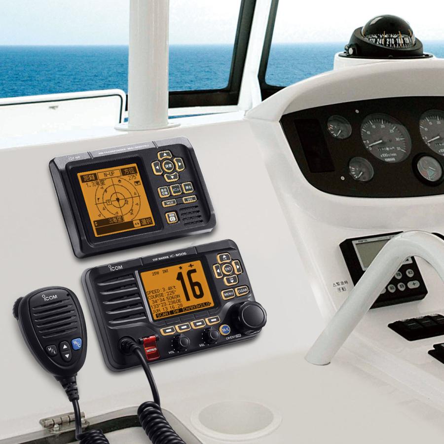 ICOM トランシーバー IC-M506J 国際VHF 措置型 無線機 : 無線 ICOM トランシーバー IC-M506J 国際VHF 措置型 無線機 : 無線