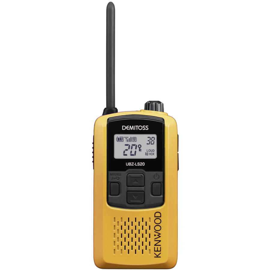 JVCケンウッド（JVC KENWOOD） UBZ-LS20Y 4台セット イエロー 特定小