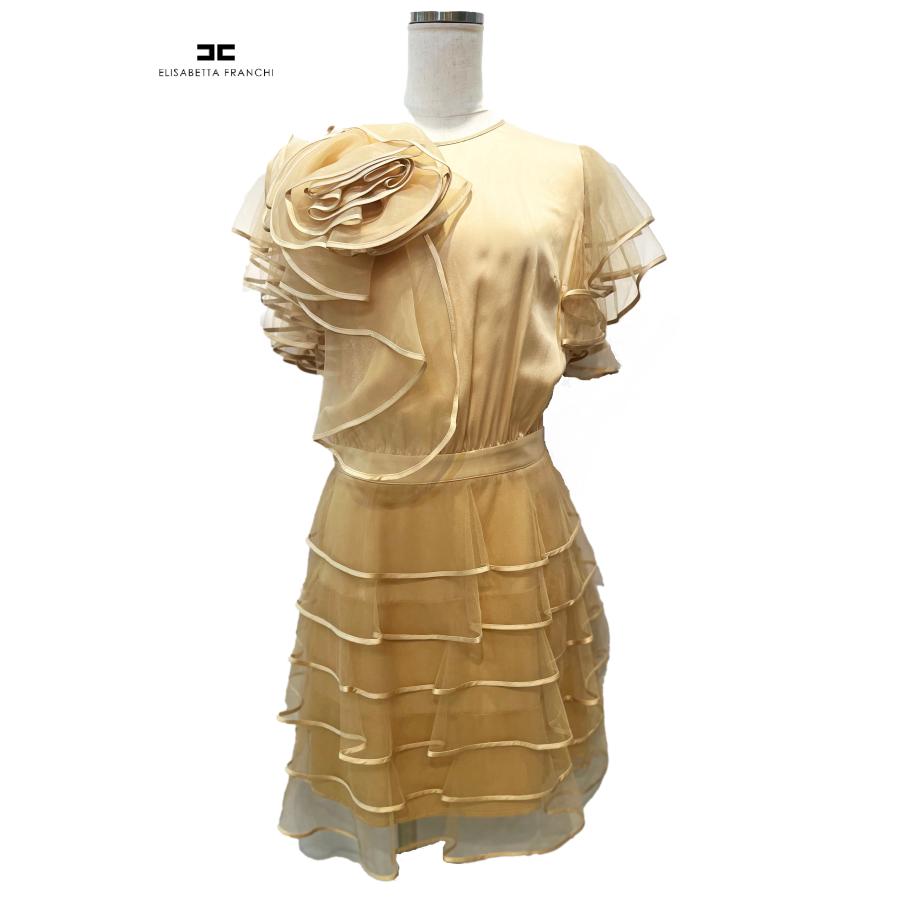 Elisabetta Franchi ノースリーブワンピース 38 楽天市場】90%OFF 新品 エリザベッタフランキ ELISABETTA
