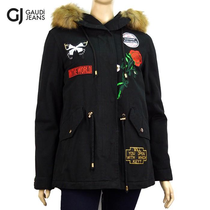 ガウディジーンズ Gaudi Jeans モッズコート ワッペン 4万2900