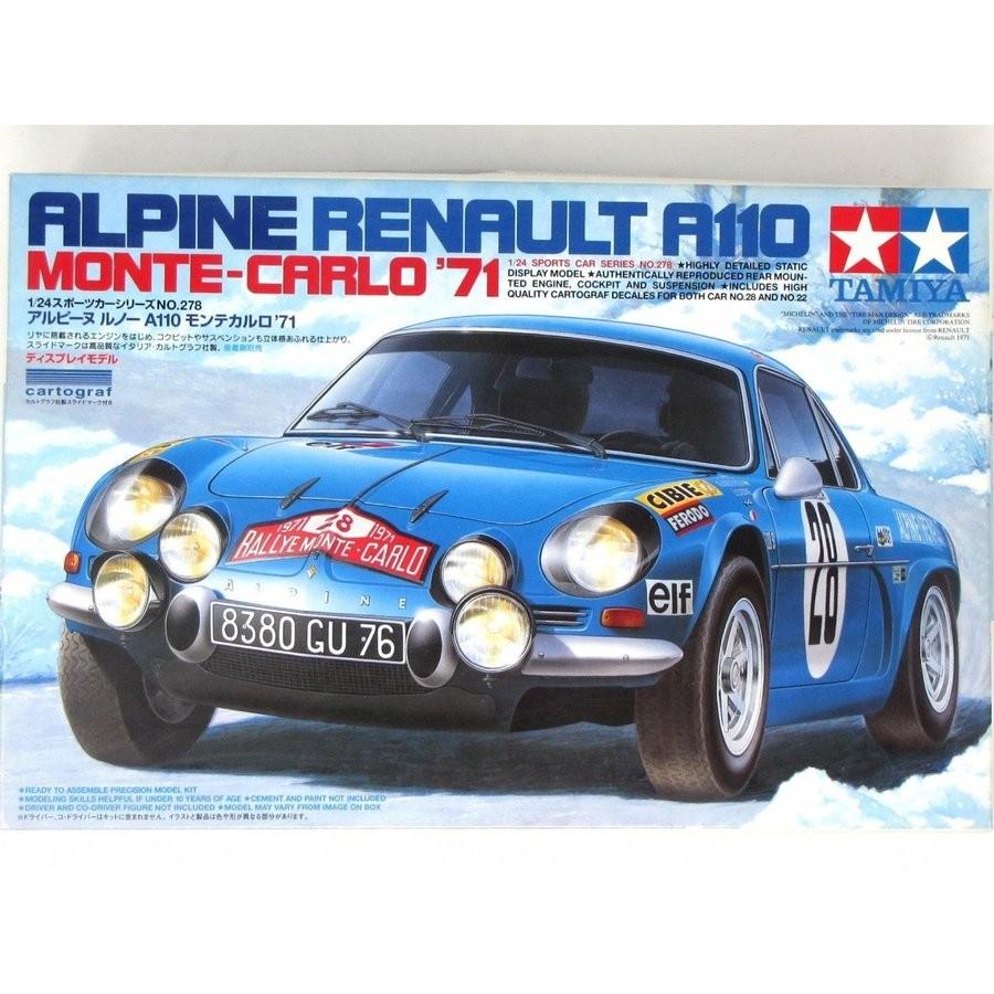タミヤ 1/24ルノーA110モンテカルロ : ミュージアムコレクション 