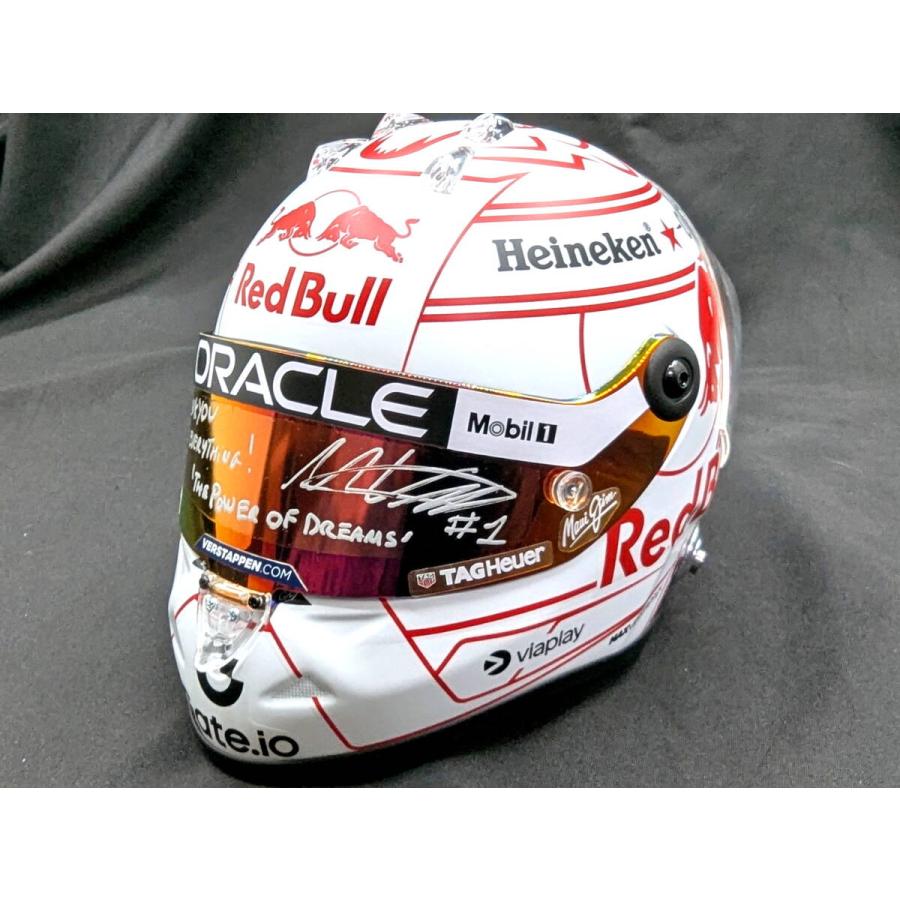 1/2 ヘルメット M.フェルスタッペン 2025 日本GP バイザーデカール