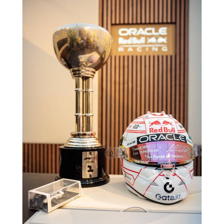 1/2 ヘルメット M.フェルスタッペン 2025 日本GP バイザーデカール