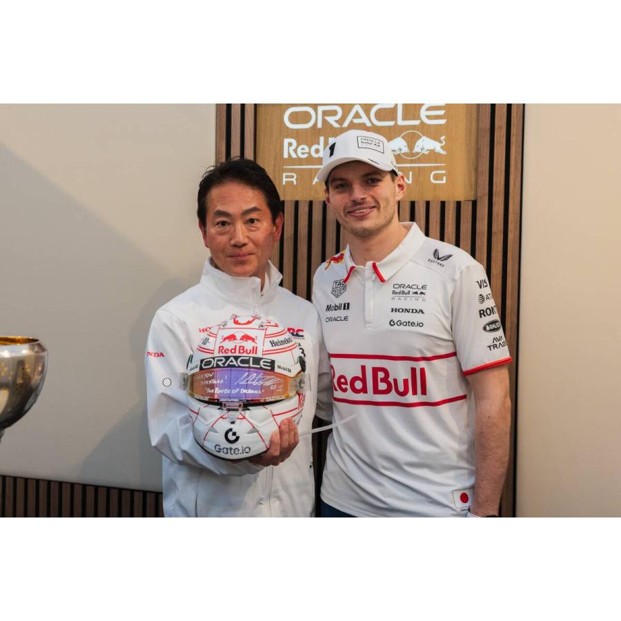 1/2 ヘルメット M.フェルスタッペン 2025 日本GP バイザーデカール