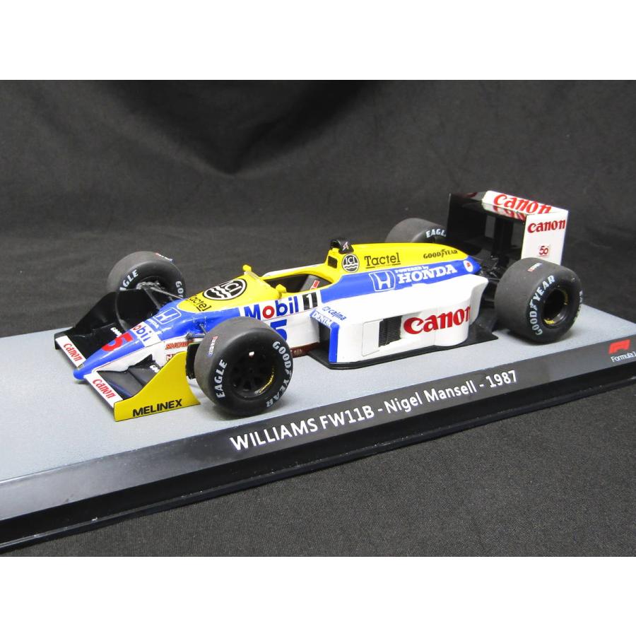 タミヤ 1/20 F1 ウィリアムズホンダ FW11＋ハクリデデカールセット