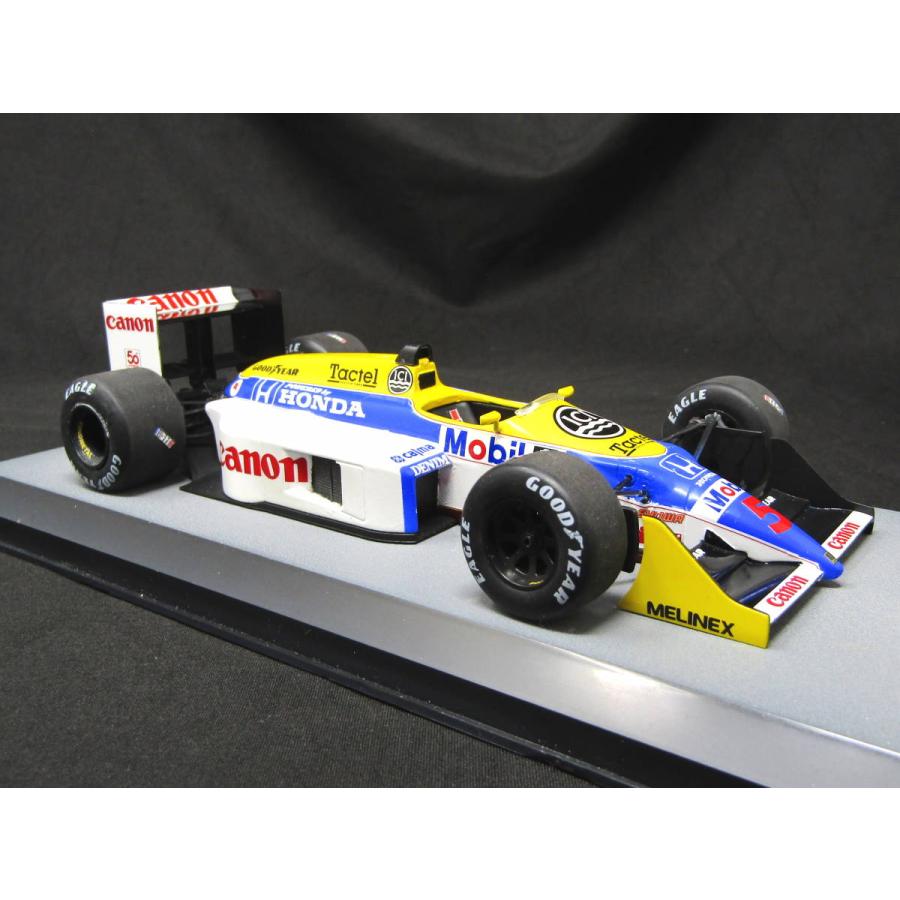 タミヤ　1/20 F1 ウィリアムズホンダ　FW11＋ハクリデデカールセット タミヤ 1/20 F1 ウィリアムズホンダ FW11＋ハクリデデカールセット