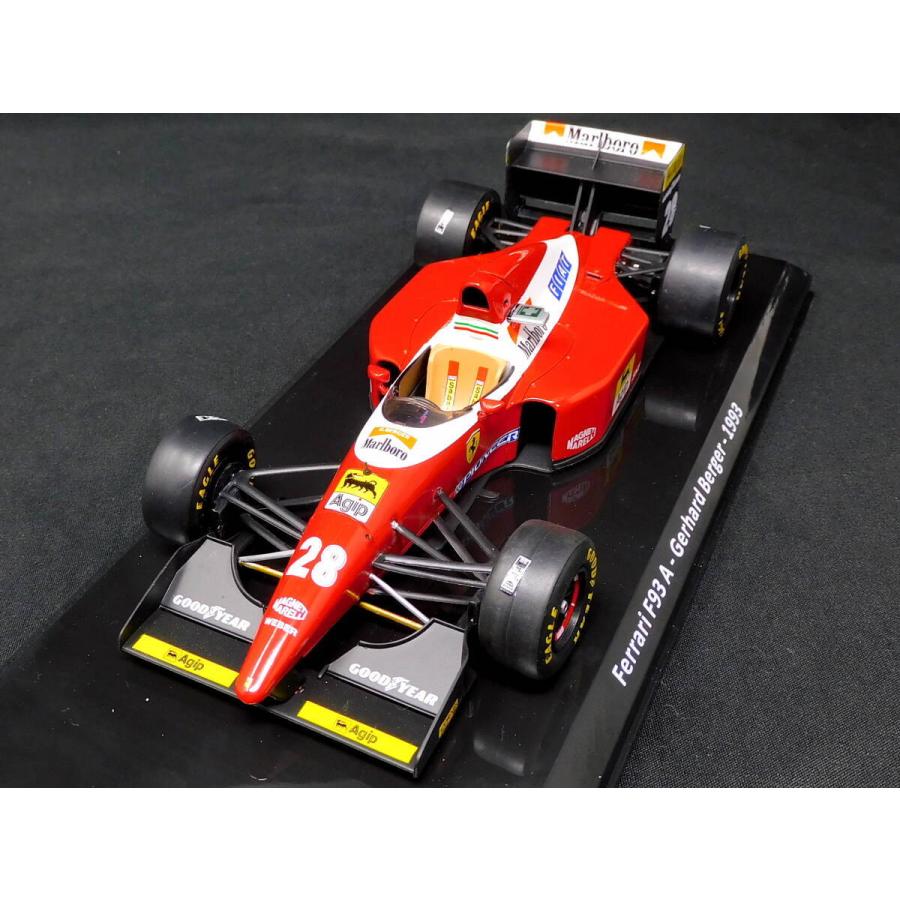 1/24フェラーリF1コレクション4デカール(126C4,642,F93,F310