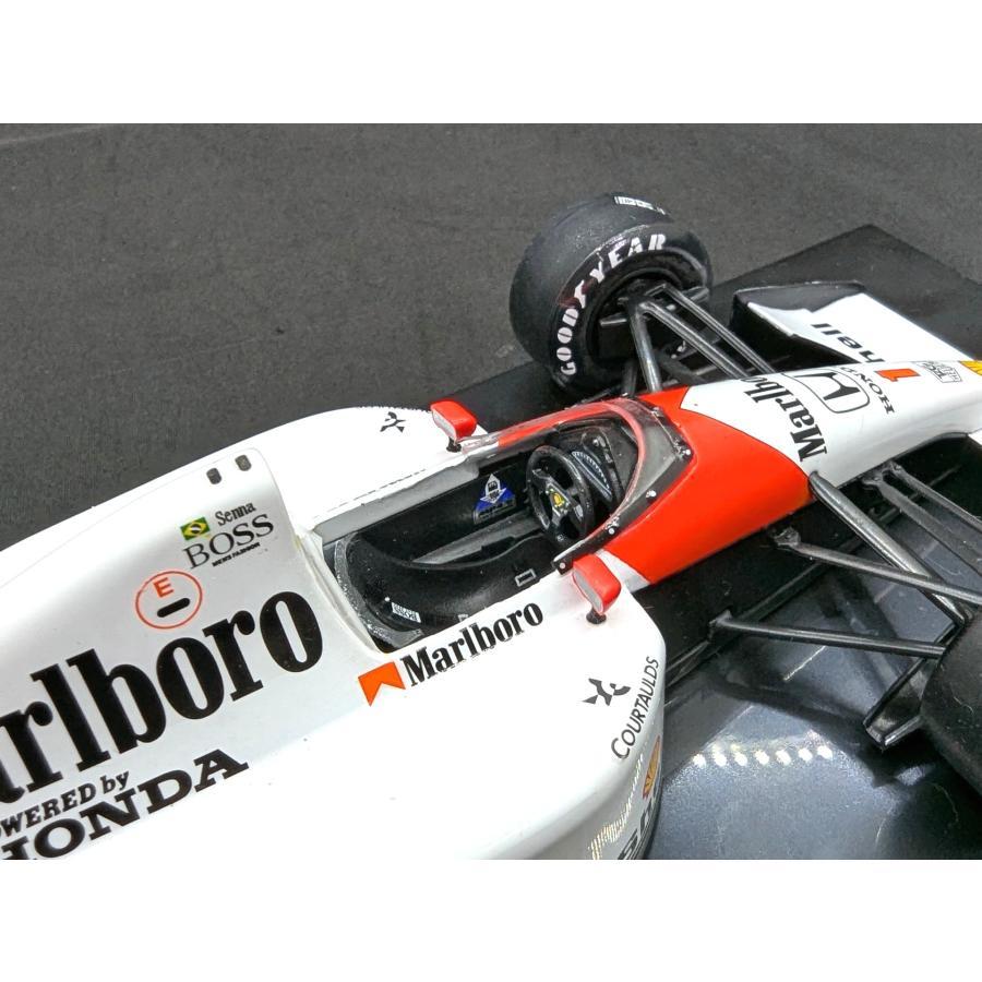 日本未発売　マルボロデカールセット　ビッグスケールF1コレクション　MP4/6 1/24マクラーレンMP4/6追加ロゴデカール : ミュージアムコレクション