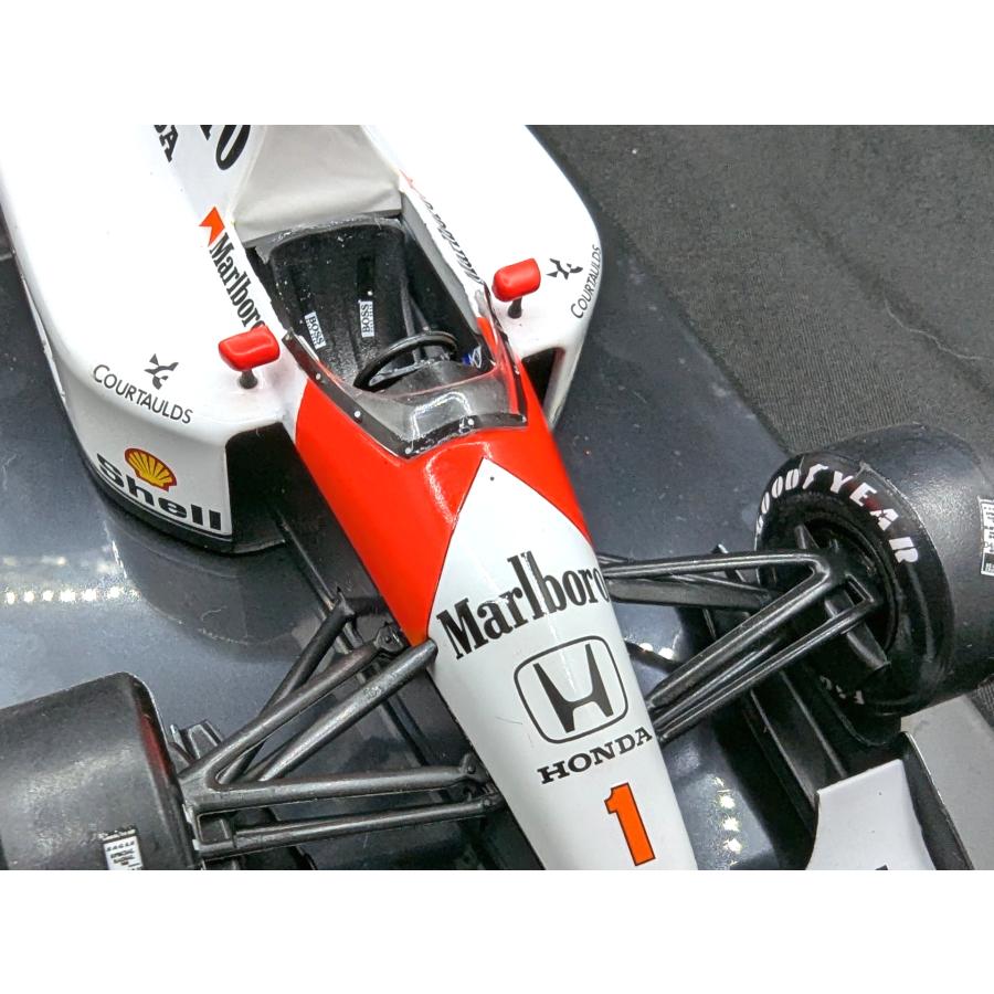 1/24マクラーレンMP4/6追加ロゴデカール : ミュージアムコレクション