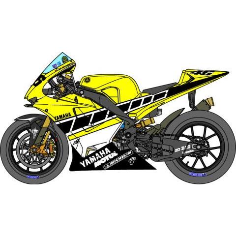 1/12ヤマハYZR-M1'05ロッシ50thセットデカール : ミュージアム