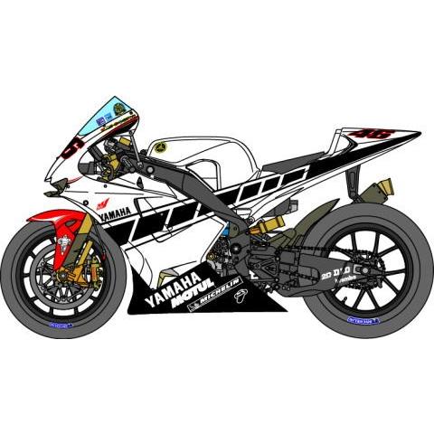 1/12ヤマハYZR-M1'05ロッシ50thセットデカール : ミュージアム