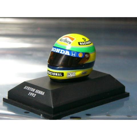 セナ F1 ヘルメット コレクション ミニチャンプス 1/8｜Yahoo!フリマ