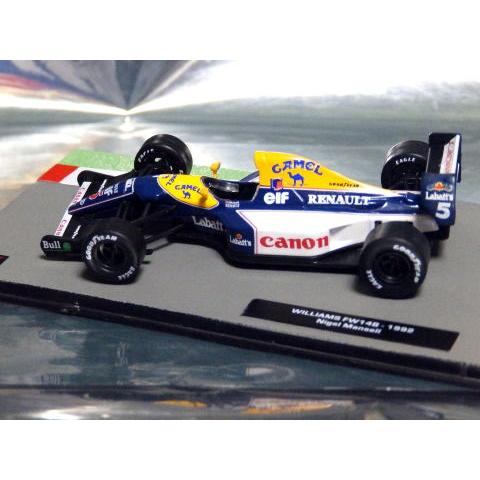 1/43ウイリアムズFW14&FW15用キャメルデカール : ミュージアム