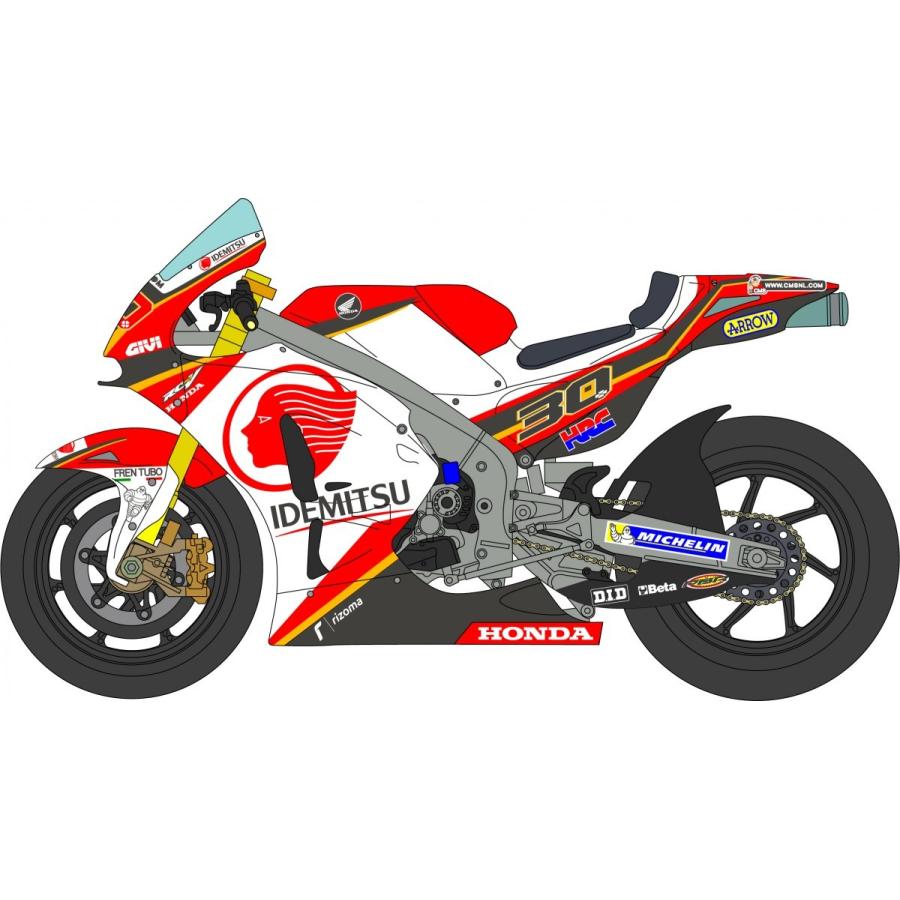 1/12ホンダRC213V LCR中上貴晶デカール : ミュージアム 1/12ホンダRC213V LCR中上貴晶デカール : ミュージアム