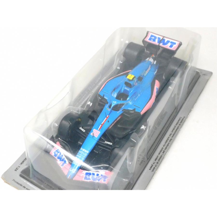 日本未発売　ビッグスケールF1コレクション アルピーヌ A522 ビッグスケールF1コレクション 1/24 アルピーヌ A522 E.オコン