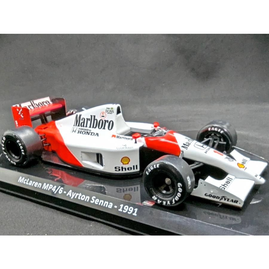 Premium Collectibles 1/24 マクラーレンMP4/6 A.セナ マルボロ仕様