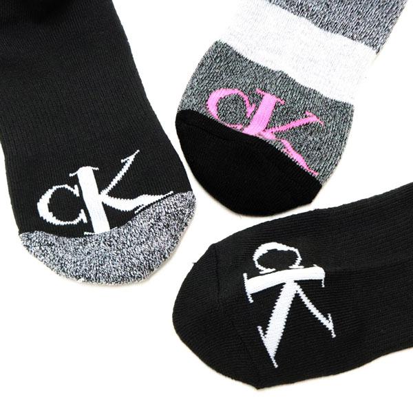 カルバンクライン Calvin Klein  ウィメンズ アンクレットソックス 6P ラッピング可能【即日発送】【BLACK ASSORT】 CVW213NS03001  /goods｜mush-and-laugh｜04