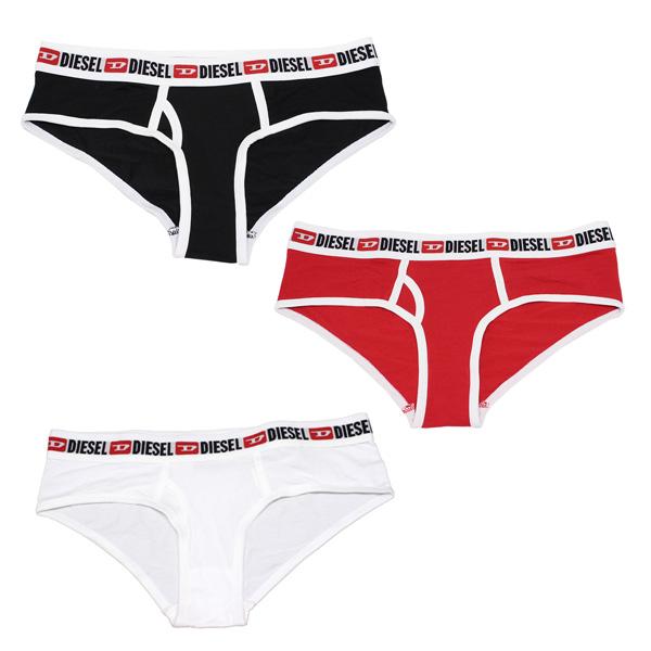 洗練されたデザイン DIESEL 3パックショーツ XS Amazon.co.jp: Diesel レディース 3パック Oxi レトロ ヒップ