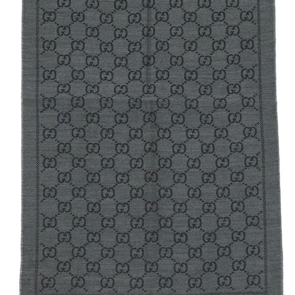 グッチ GUCCI  マフラー scarf ラッピング可能 【即日発送】　ウール【GRAY】 133483 3G200 1160/goods｜mush-and-laugh｜07